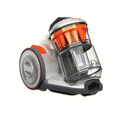 Vax C88-AM-Be Air Compact Cylinder Vacuum Cleaner, Silver/Orange